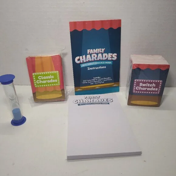 FAMILY CHARADES ACT! SHOUT! CHUCKLE! ROAR!  Some Cards Still Sealed - Picture 7 of 9